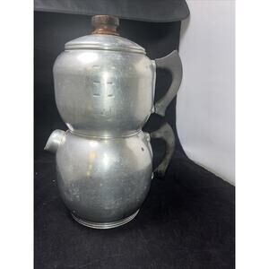 Kwik Drip Vintage Coffee Maker West Bend Aluminum 18-Cup Percolator 158